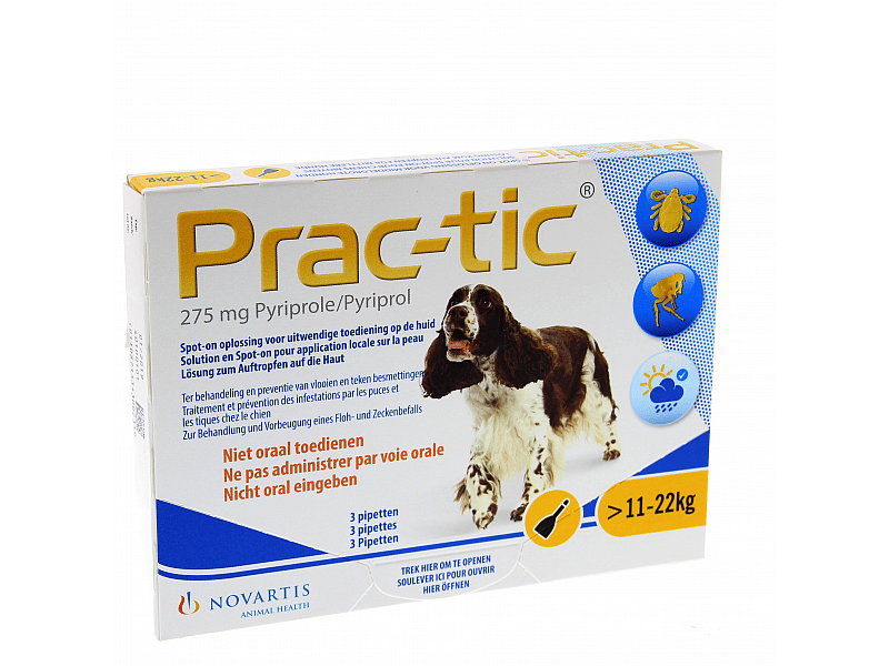 Prac-tic XS 2 tot 4.5 kg 3 pipetten