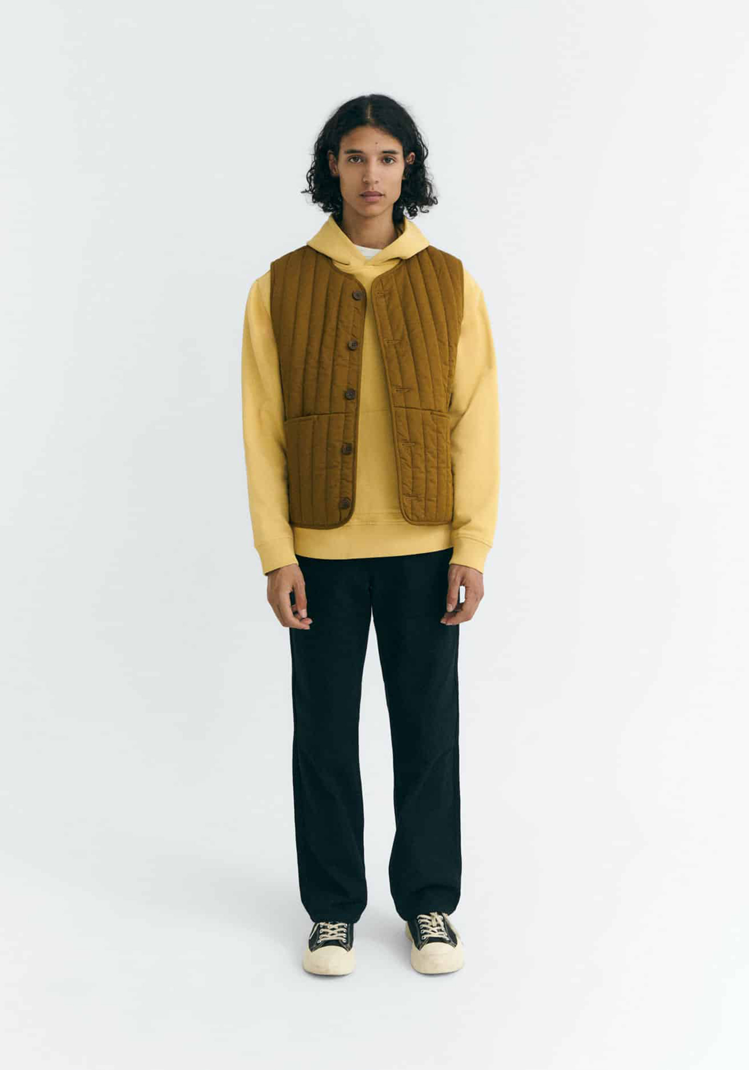 Thinking Mu Weste Jon Light Oak Brown