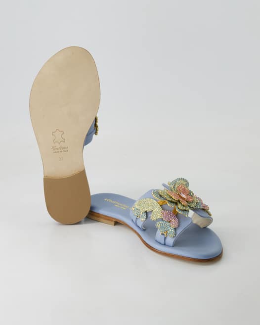 Konstantin Starke FB1089 Pantoletten in Blau