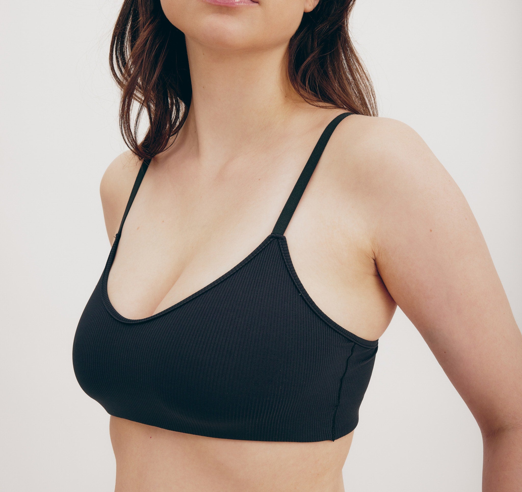 RECYCLED NYLON<br>Naked Rib Bralette
