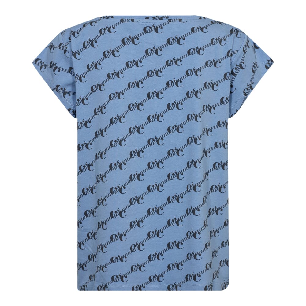 Co´Couture Logolinecc Ss Tee 33094 23 pale blue