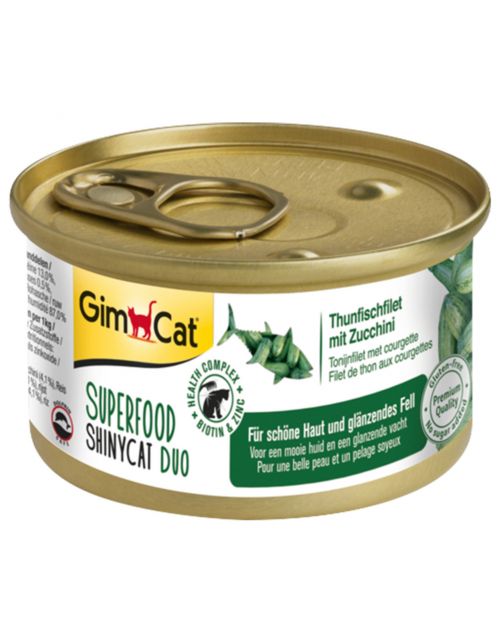 Gimcat Superfood Shinycat Duo 70 g - Kattenvoer