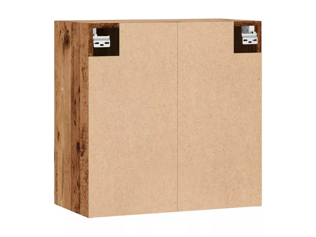 Armoire murale vieux bois 60x31x60 cm bois d'ingénierie