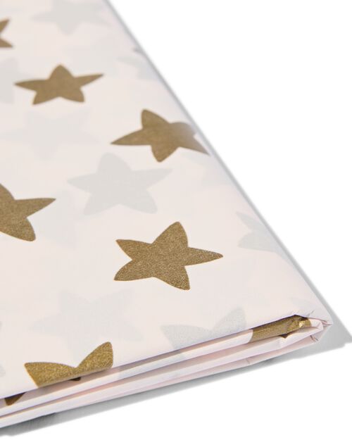 papier de soie étoile dorée