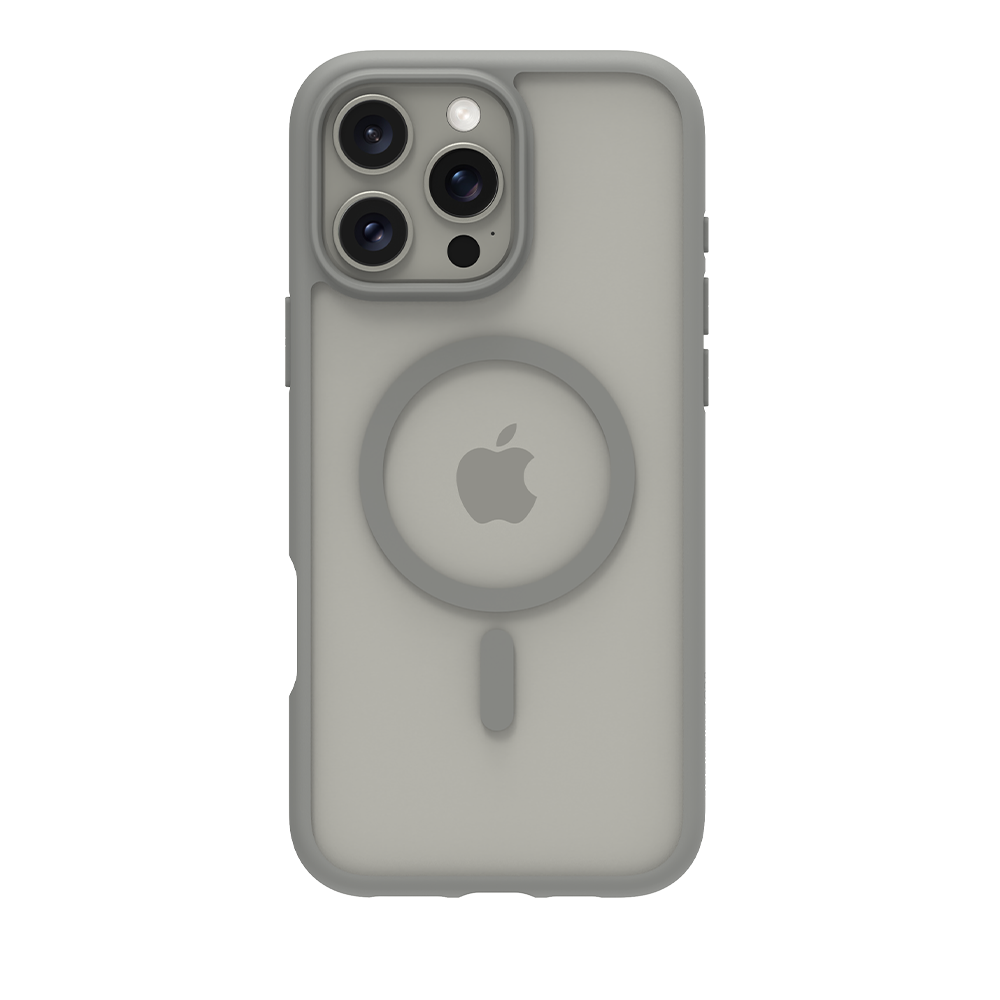 iPhone 16 Pro Max MagSafe Gummi Schutzhülle Grenen Biologisch Abbaubar (GN67TI006376) - Titanium
