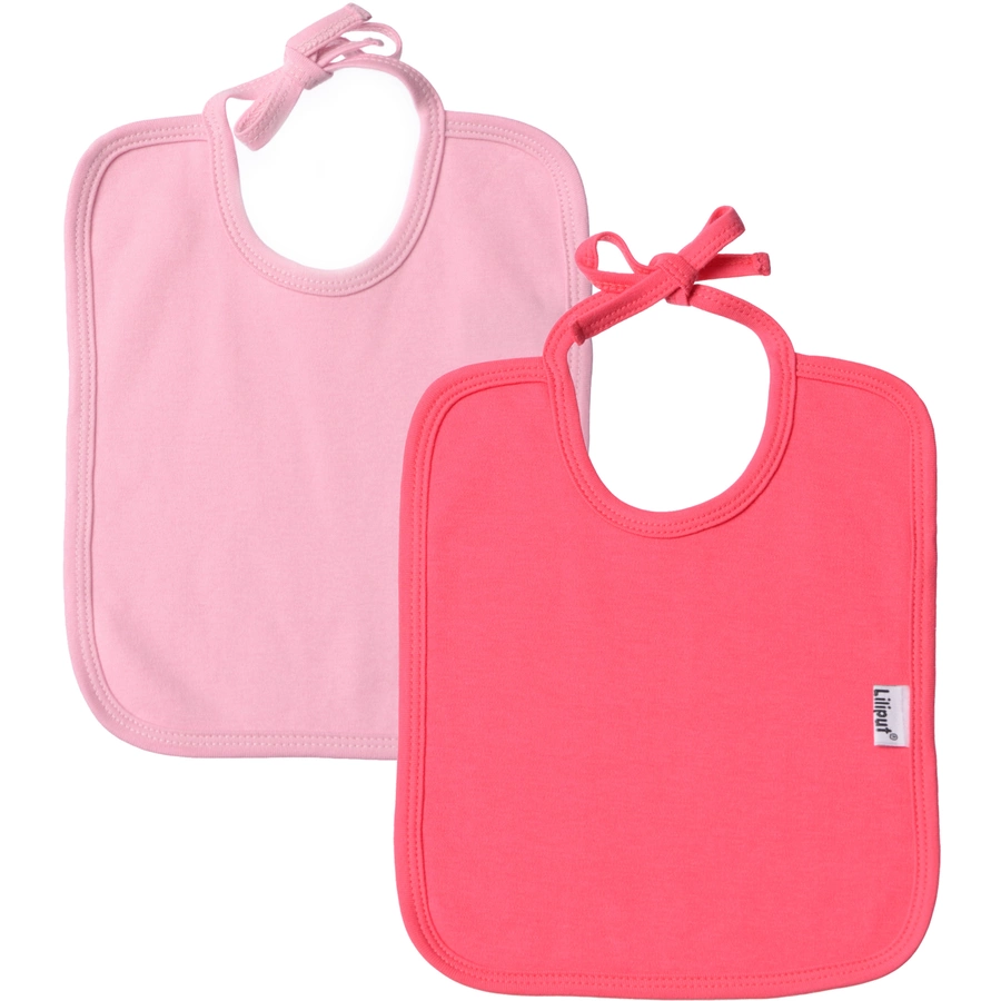 Liliput Lätzchen 2er-Set rosa-pink