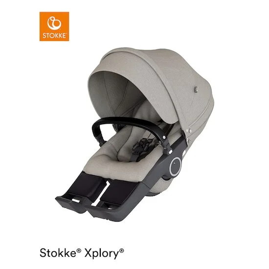 Siège poussette Xplory® V6   Gris brossé        de               Stokke®