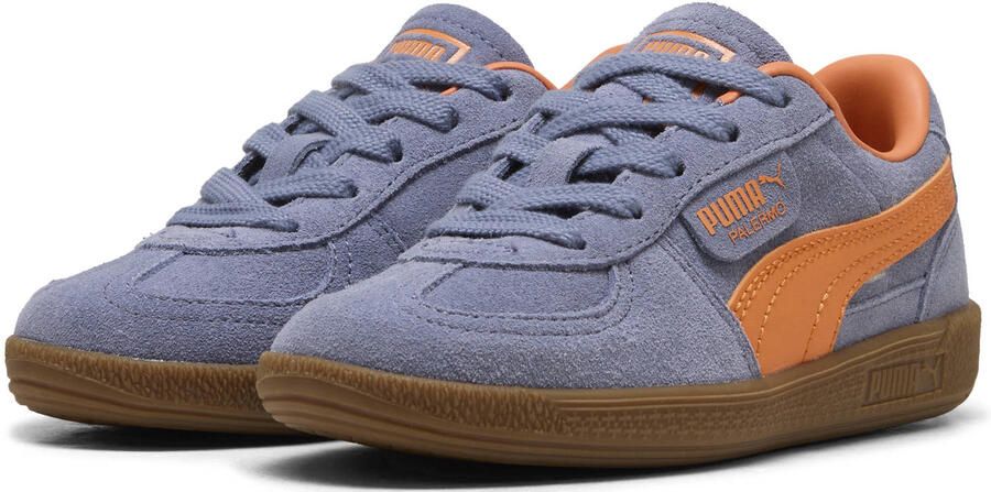 PUMA Palermo PS Unisex Sneakers Gray Sky-Melon Glow