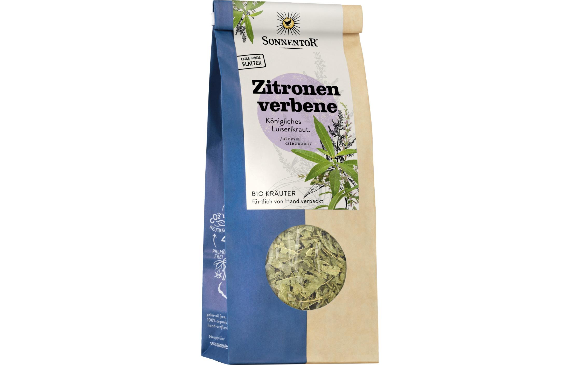Teeblätter Bio Zitronenverbene 30 gBio Tee Zitronenverbene