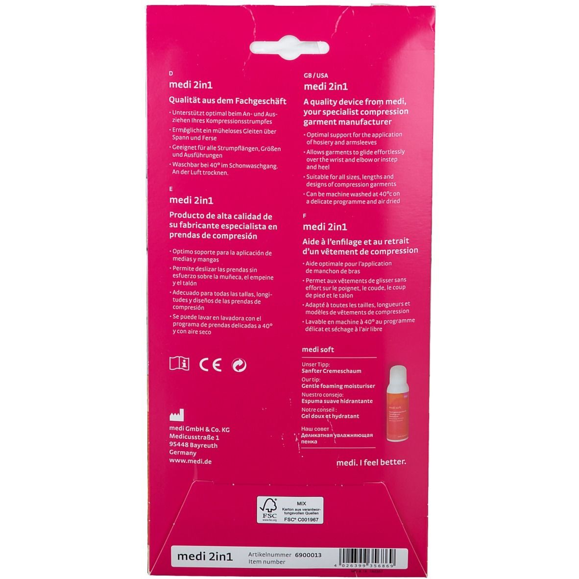 medi® 2 in 1 An- und Ausziehhilfe