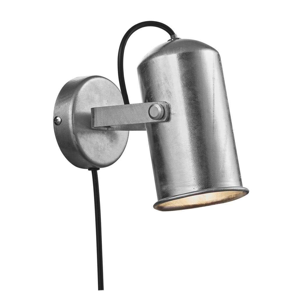 Porter wandlamp in zink E27