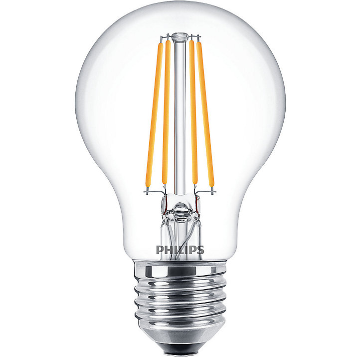 Ampoule LED E27 A60 850lm 7W = 60W IP20 blanc froid Philips
