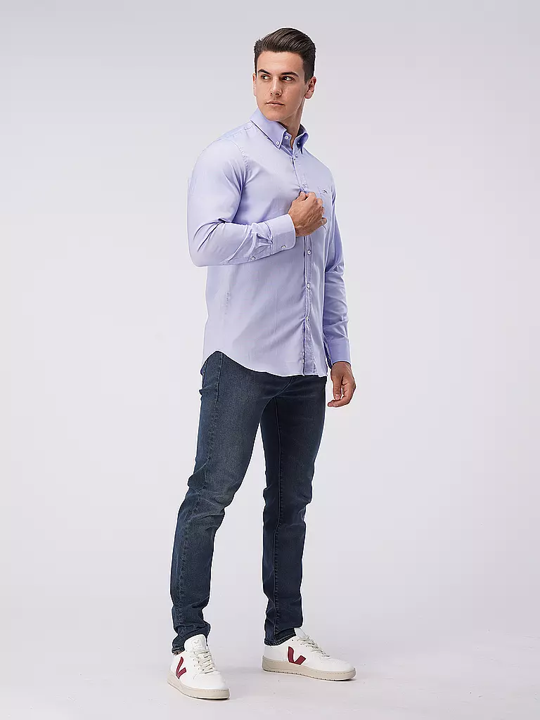 PAUL & SHARK Hemd blau