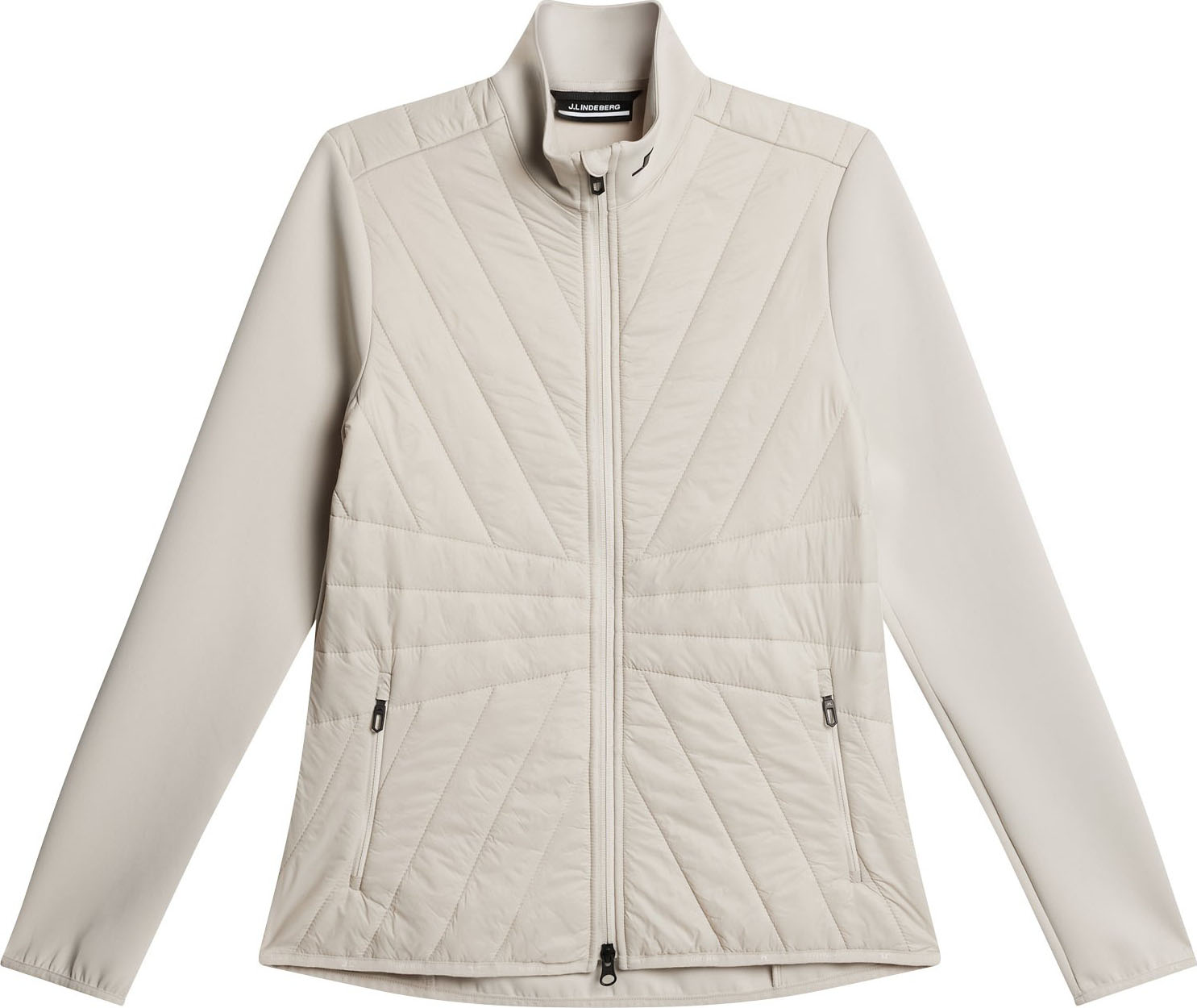 Holma Quilt Hybrid Jacket Dame Moonbeam