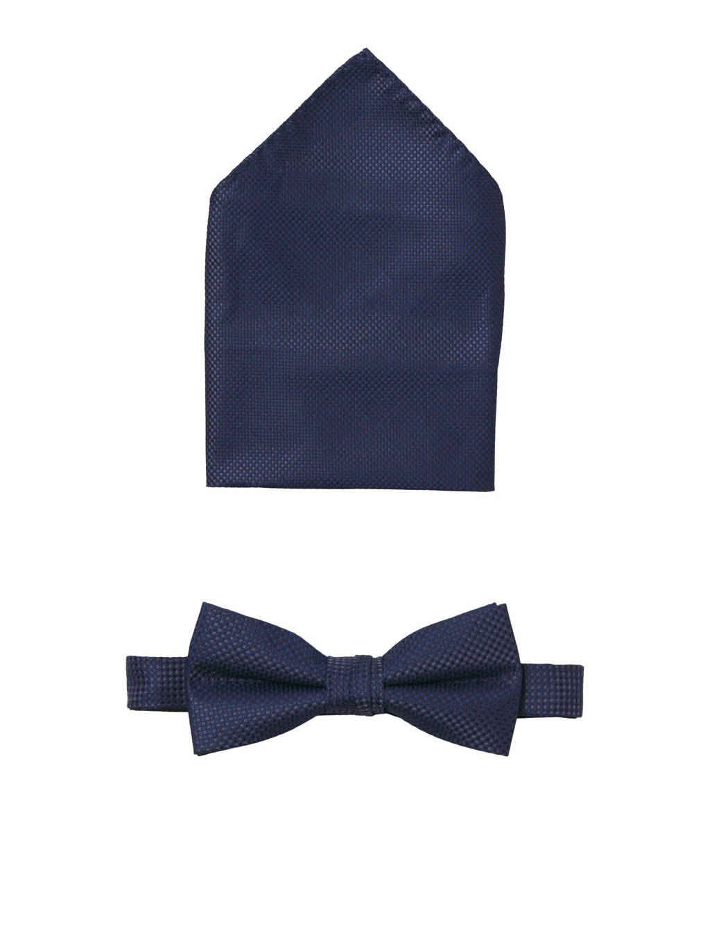 vlinderstrik donkerblauw
