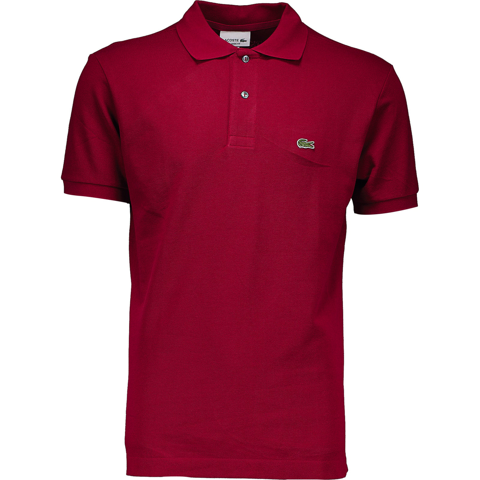 Herren-Poloshirt Lacoste L1212 L, bordeaux