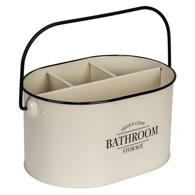 Boîte métal salle de bain à compartiments