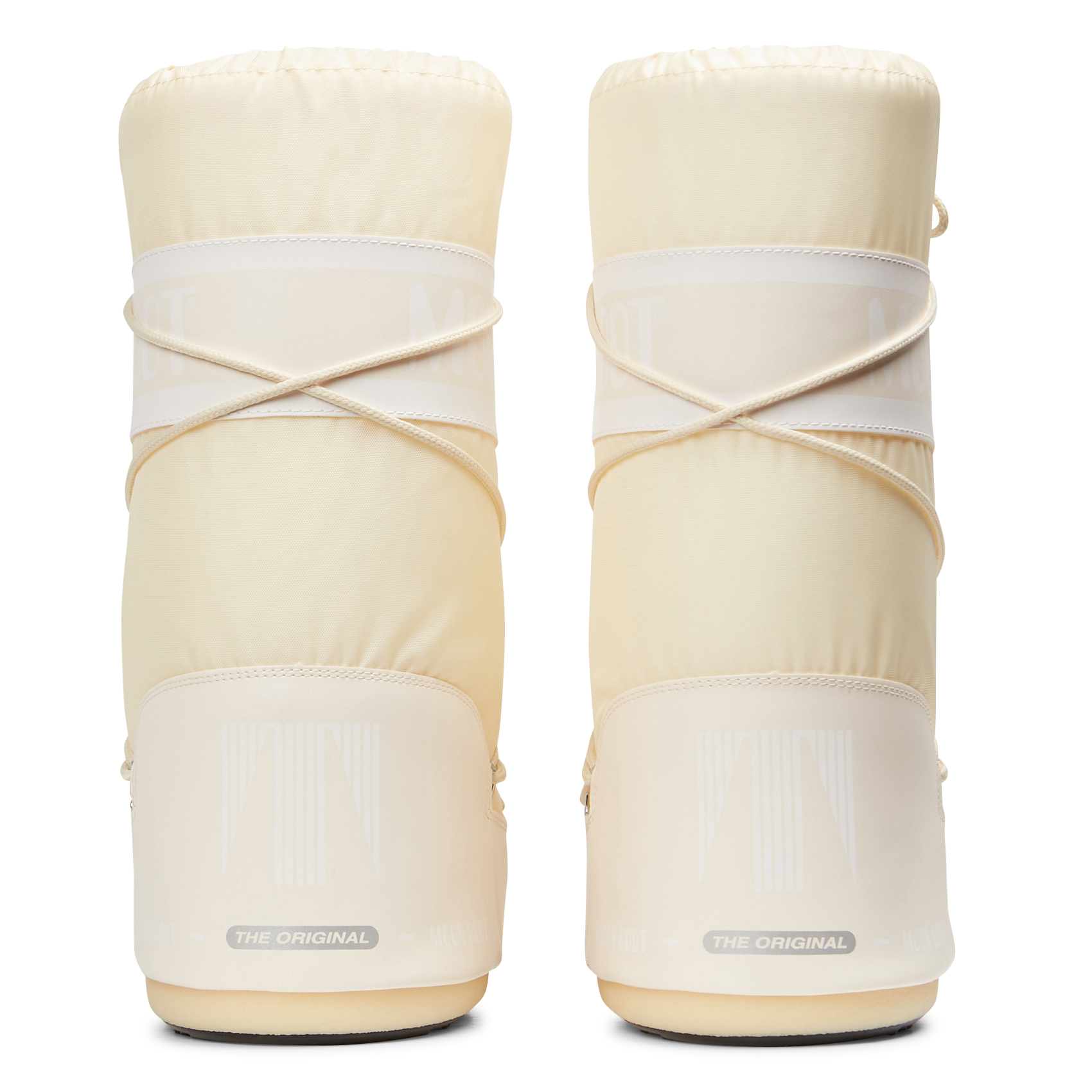 ICON NYLON - Bottes avec lacets | Beige