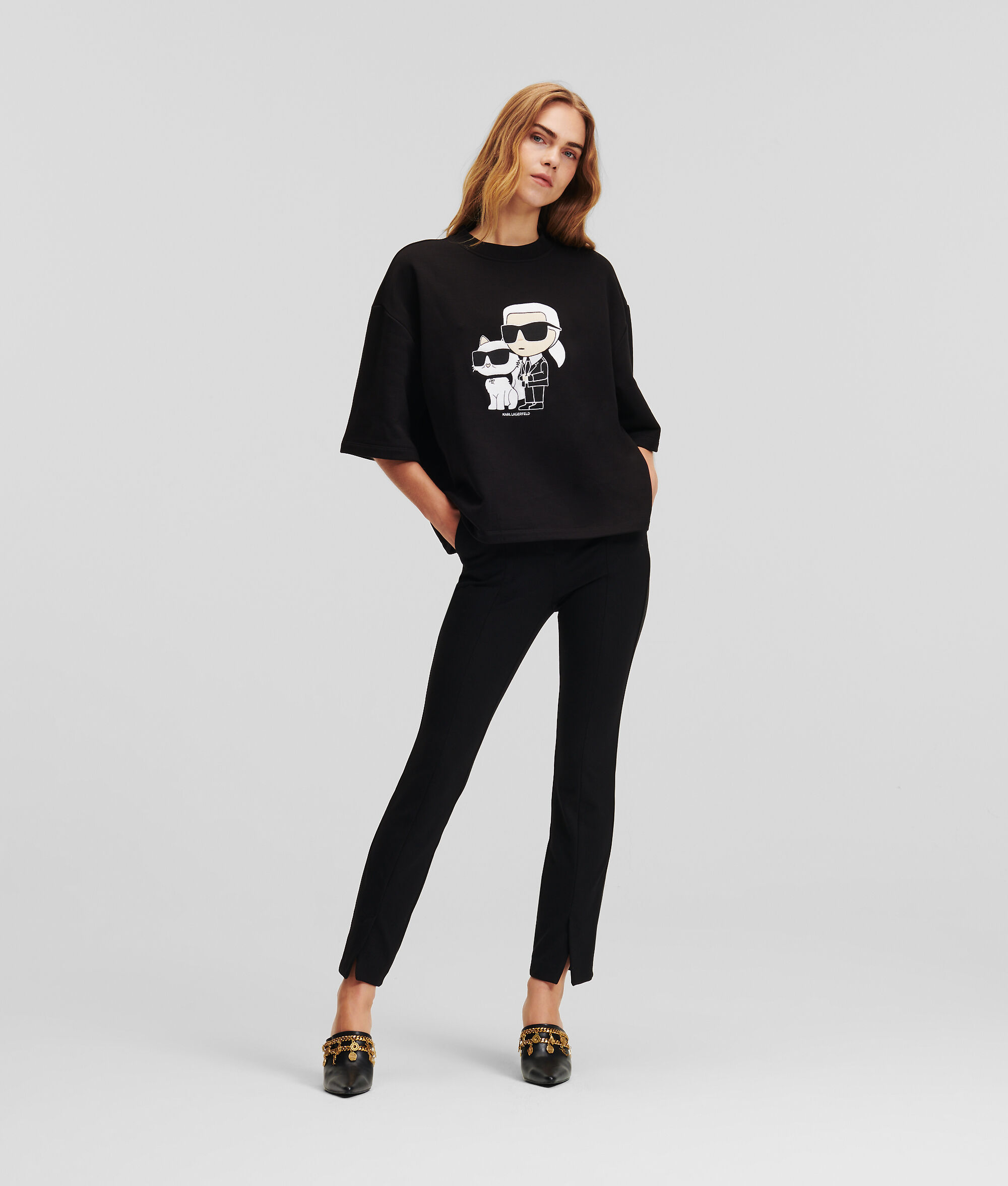 SWEAT-SHIRT À MANCHES COURTES IKONIK KARL