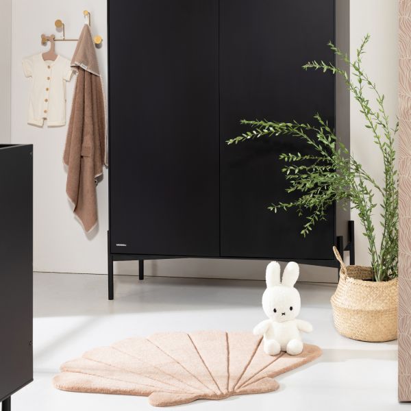 Kidsmill Boutique Kledingkast 2-Deurs Zwart Mat