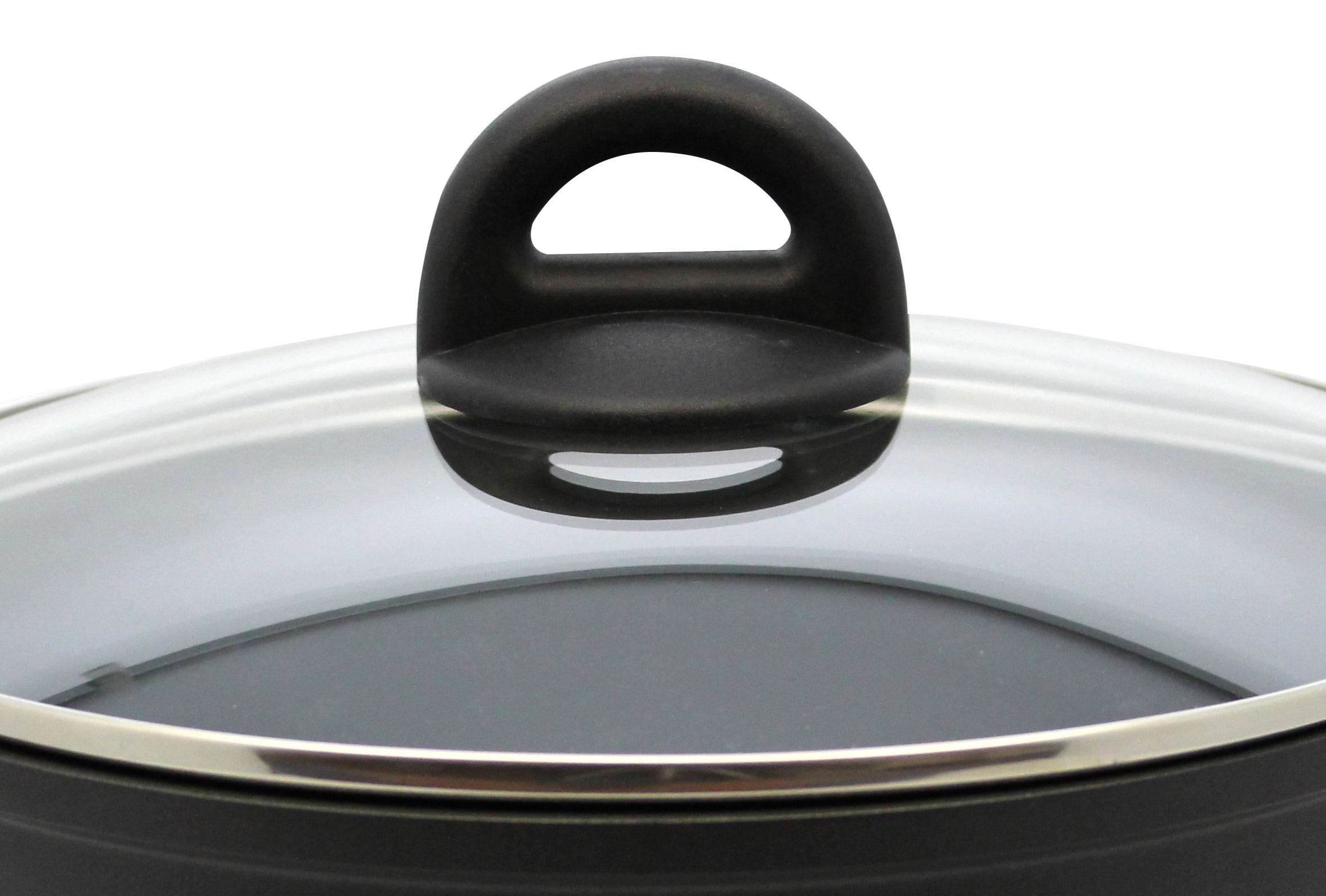Elo Basic Topf-Set »Black« Set, 3 Töpfe mit Deckel, 6 Stk. tlg. Aluminiumguss