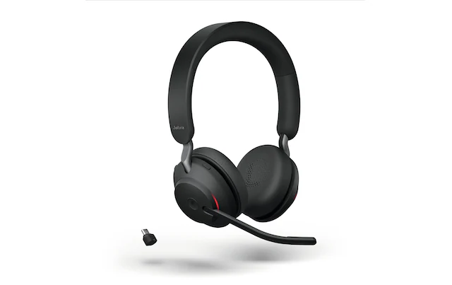 Jabra Headset »Evolve2 65 Duo MS« Noise-Cancelling
