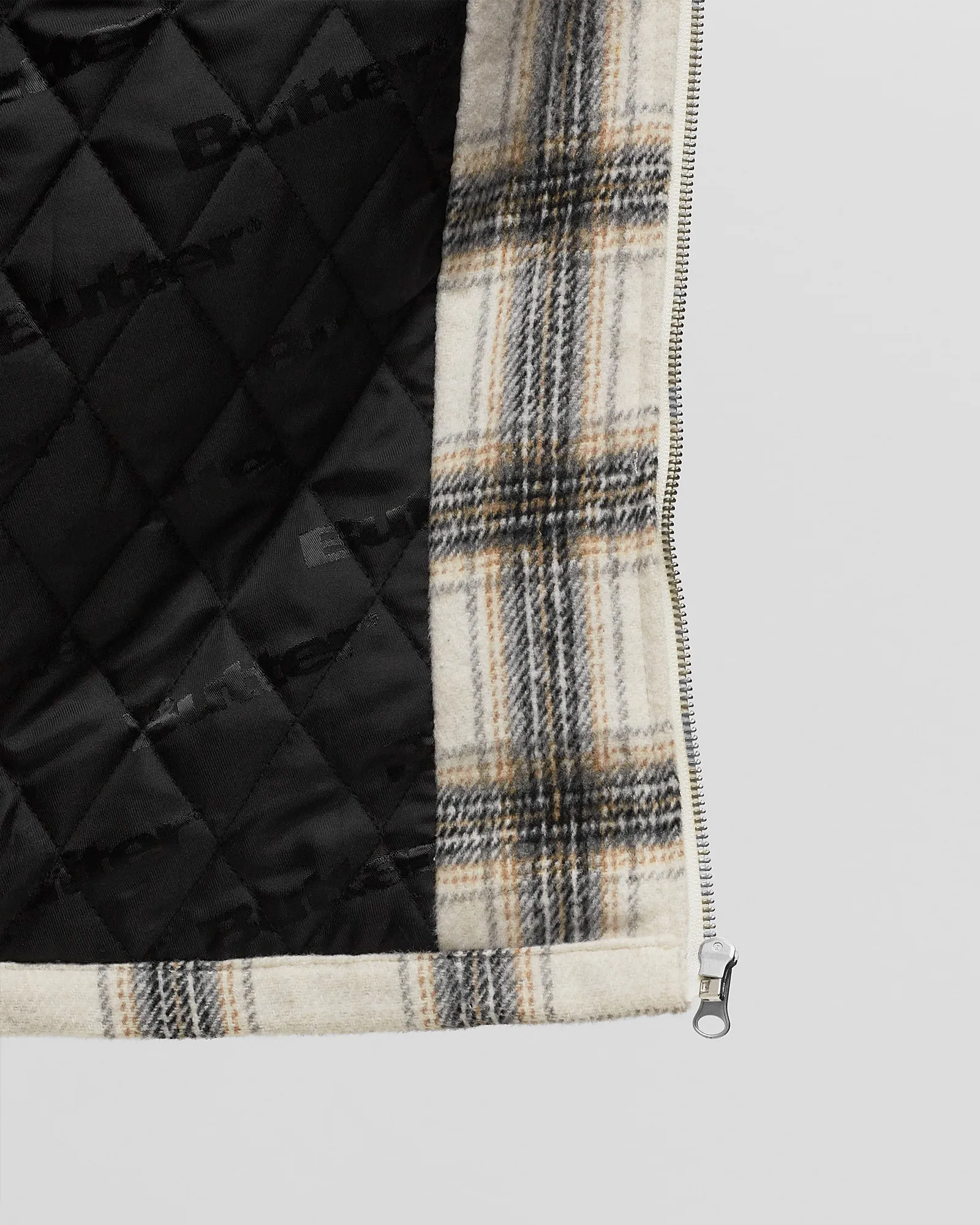 Butter Goods Plaid Flannel Insulated Overshirt