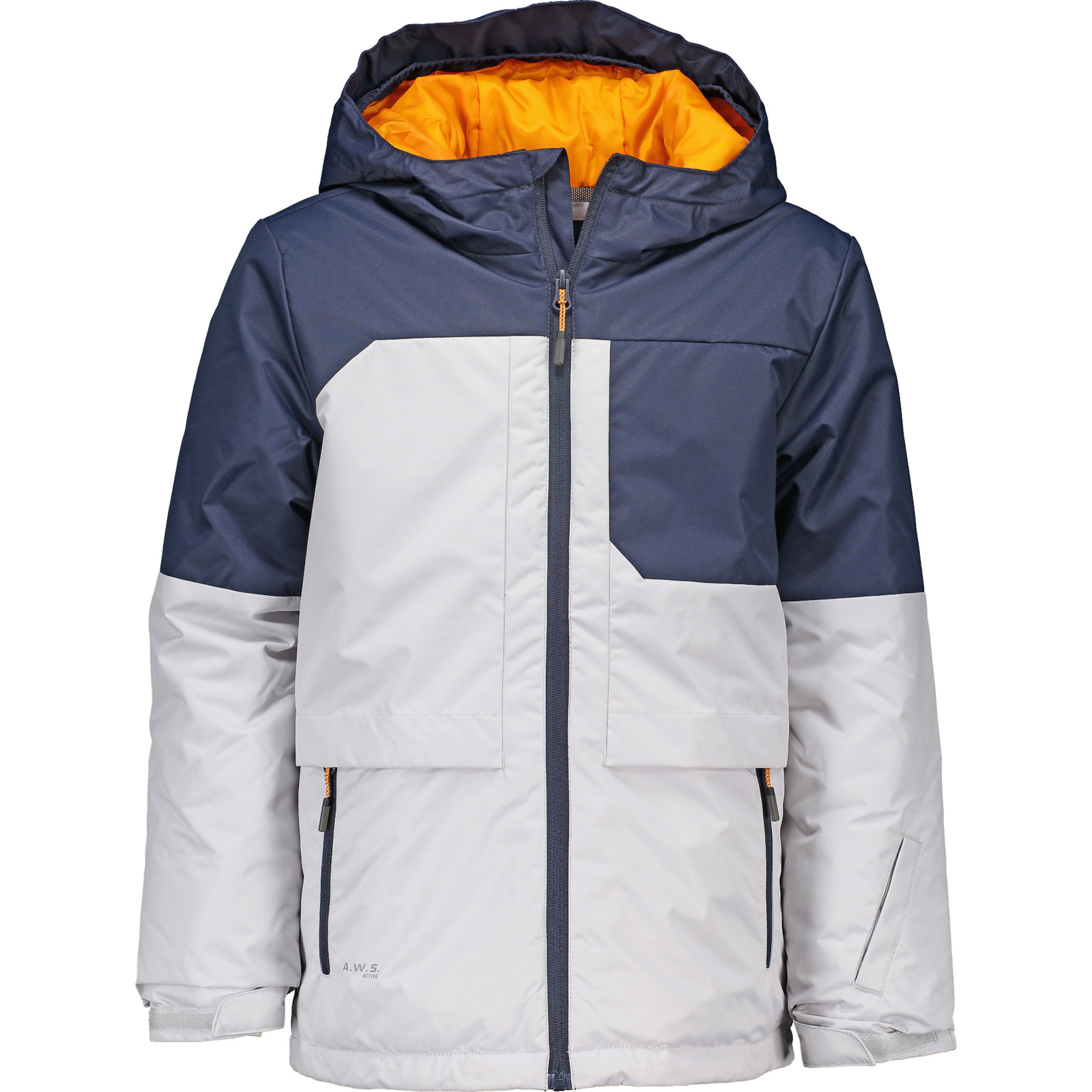 Icepeak Knaben-Skijacke Leith hellgrau