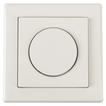 Schneider Merten System-M Centraalplaat Dimmer Polarwit