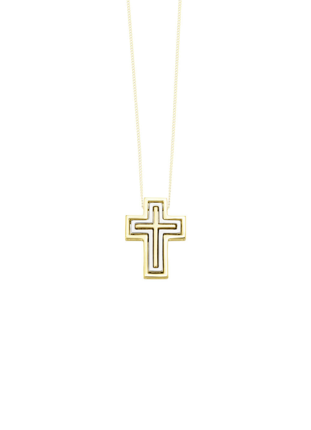 Kreuz-Anhänger mit Brillanten