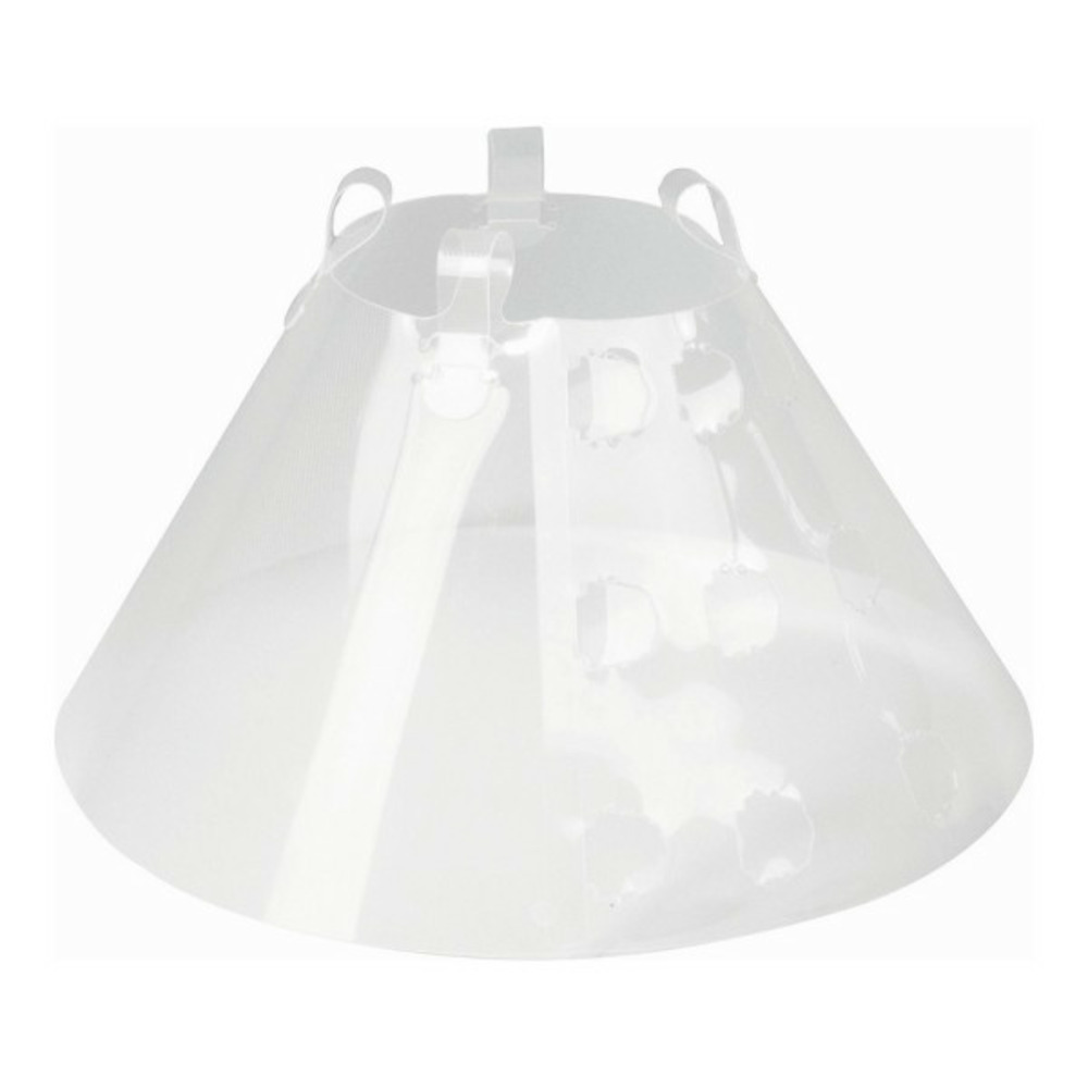 Collier de protection isabelino pour chiens quick fit transparent (56-66 cm)
