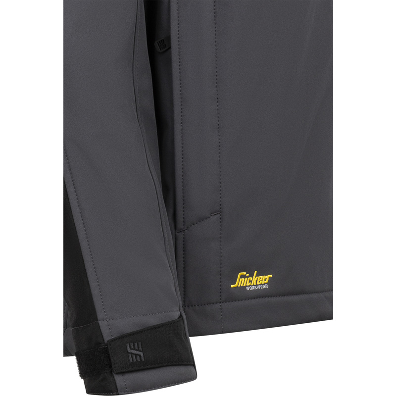 Snickers softshell jack 1200 S grijs*