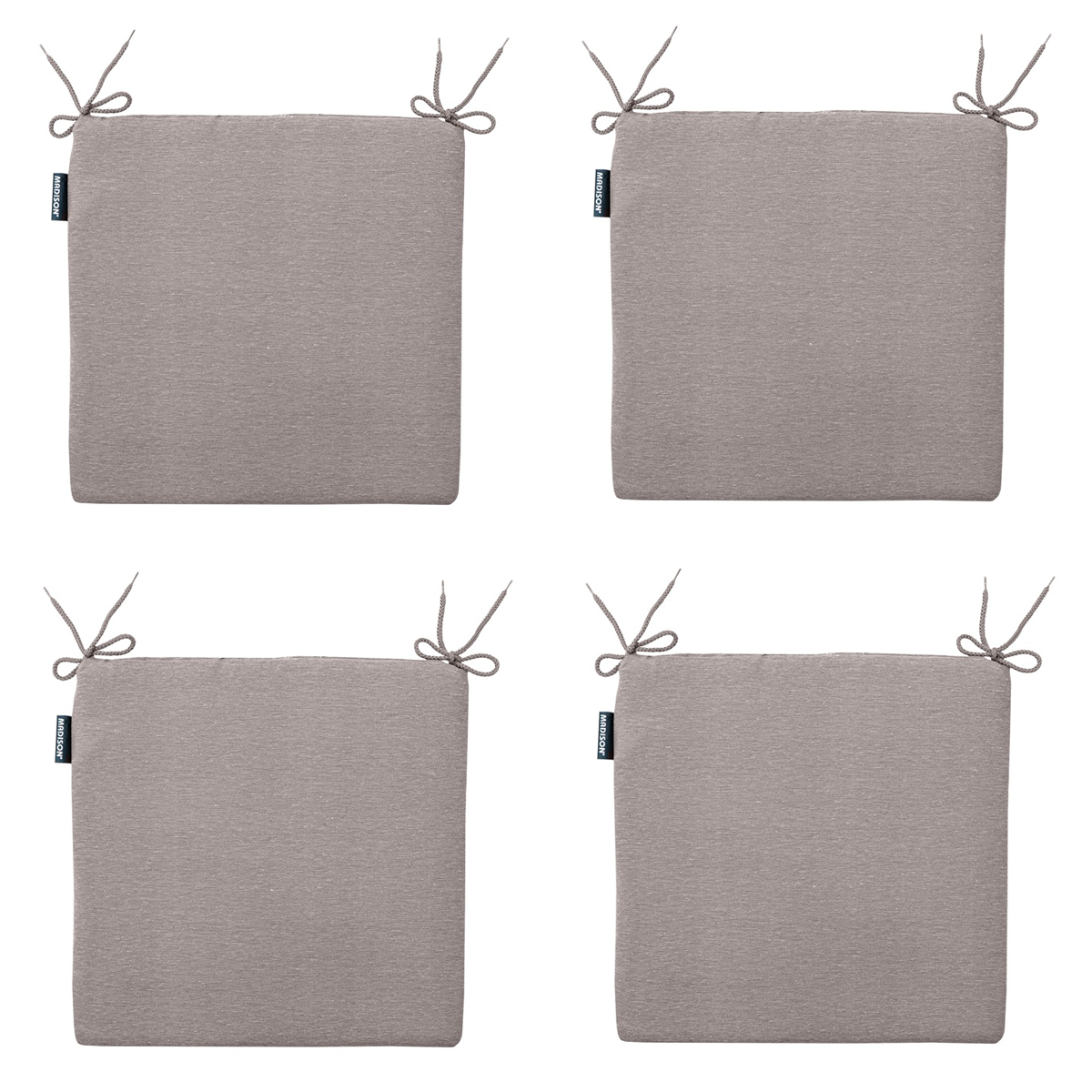 Madison Panama taupe Zitkussen - Set van 4