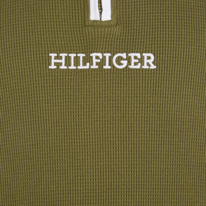 Tommy Hilfiger Monotype Half Zip Sweater Heren
