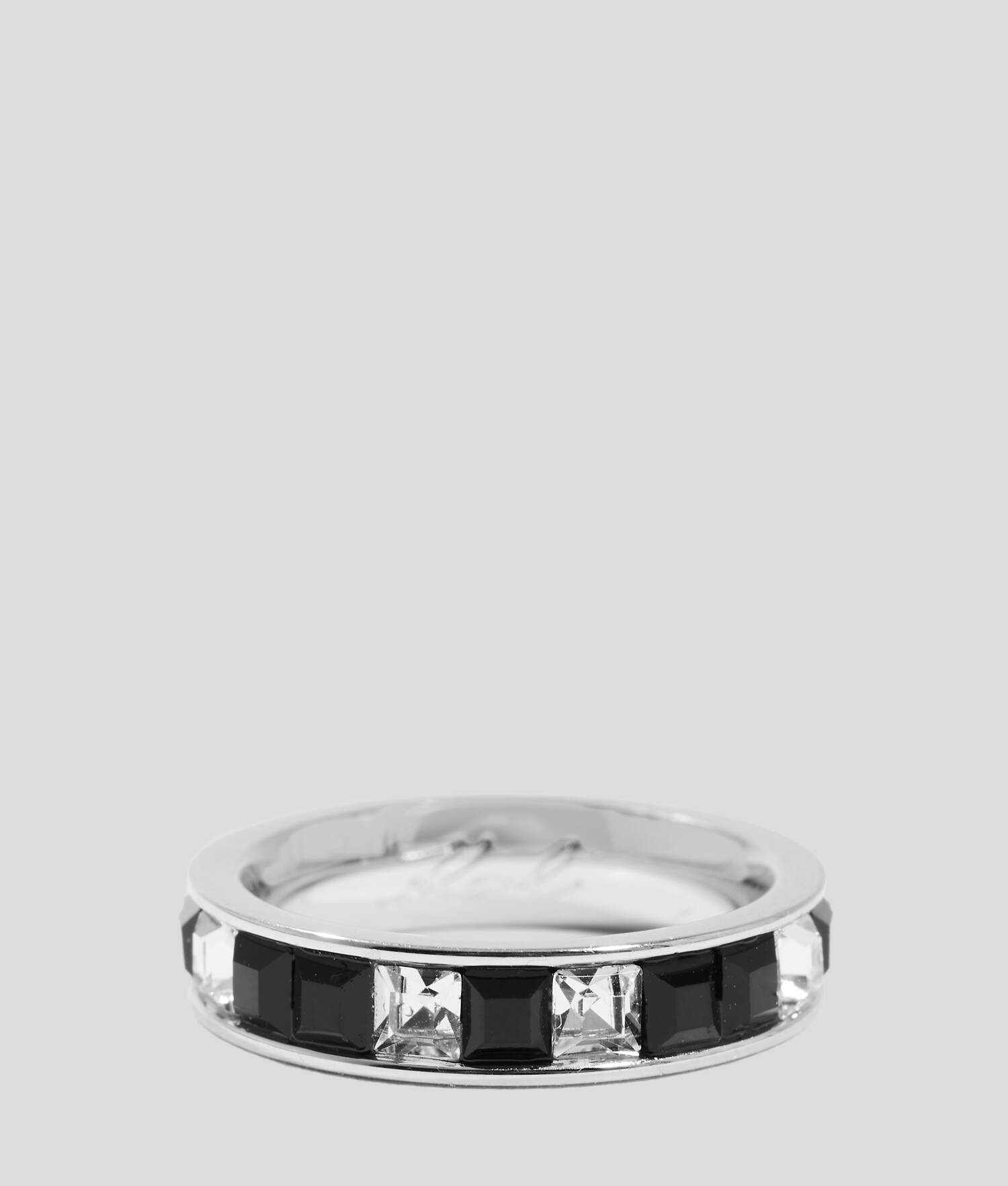 Bague de cristaux - Argent
