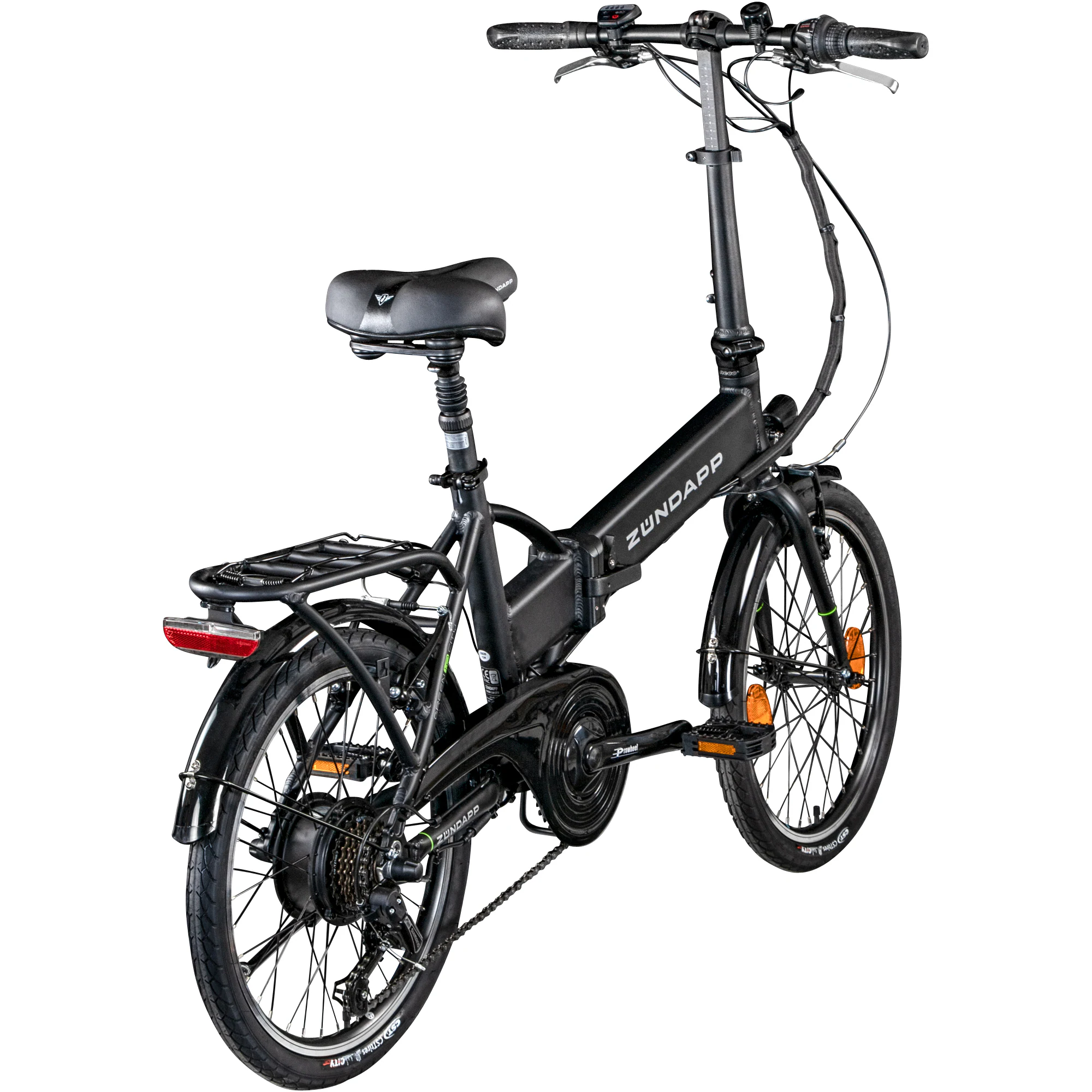 Zündapp Green 1.0 E Bike 20 Zoll Elektro Klapprad für Erwachsene 150 - 180 cm 6 Gänge
