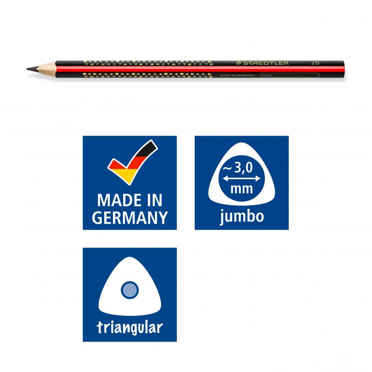 Staedtler Bleistift Noris Jumbo