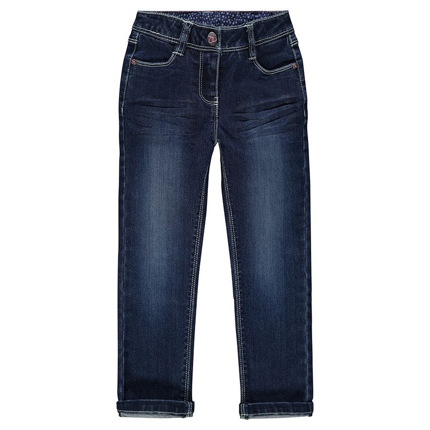 Jeans slim effet used - Blue black