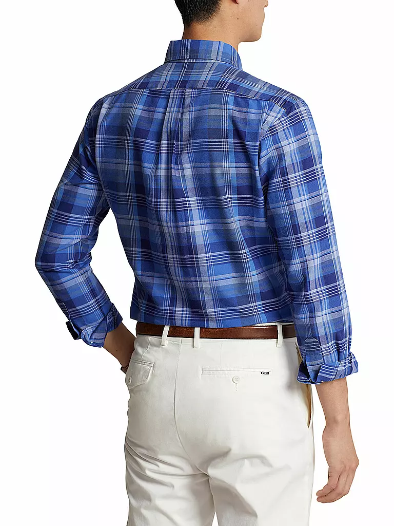 POLO RALPH LAUREN Hemd Slim Fit blau