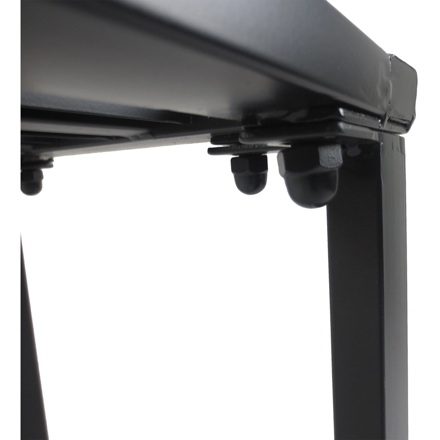 Outsunny Gartengarnitur als 3-teiliges Set schwarz