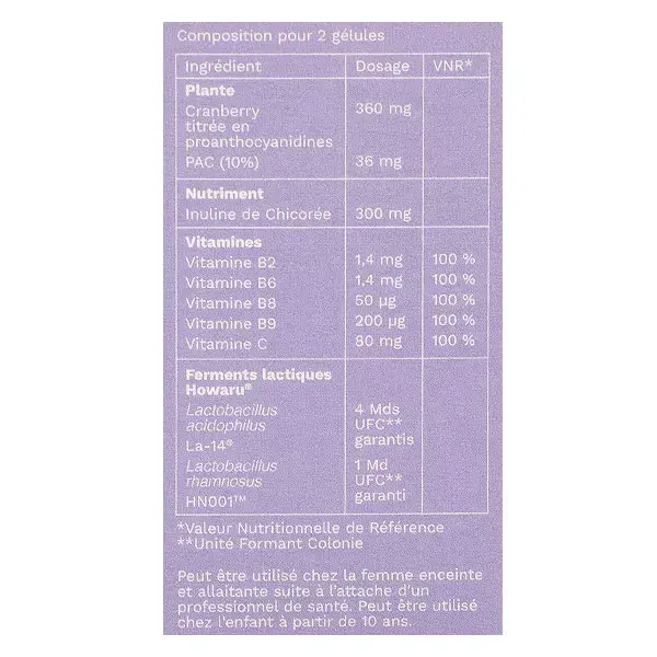 Omum Nutricosmétique L'Intime 60 gélules