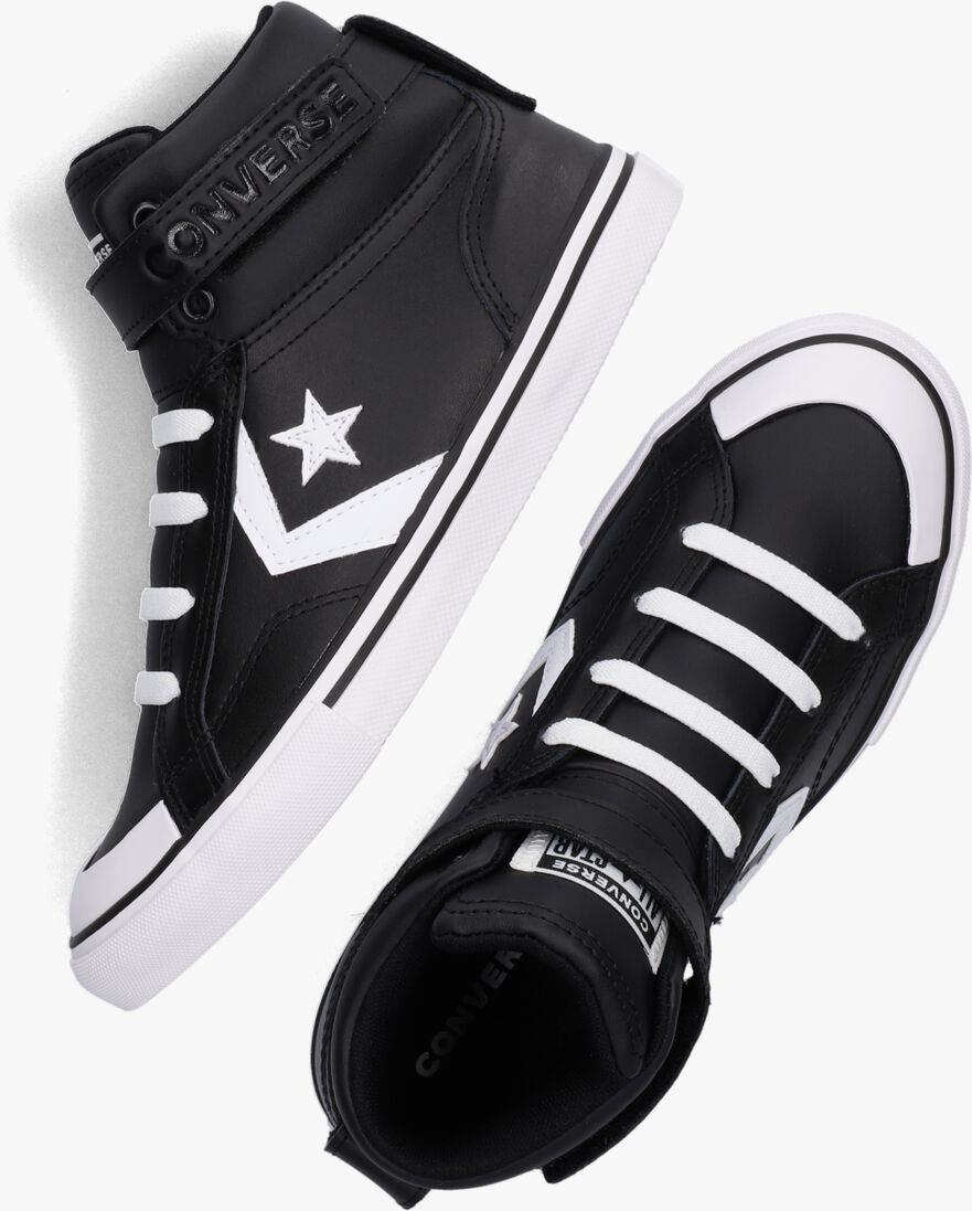 CONVERSE zwarte converse hoge sneaker pro blaze strap