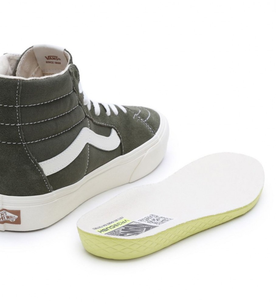 Tênis Vans SK8-Hi VR3 em camurça preta