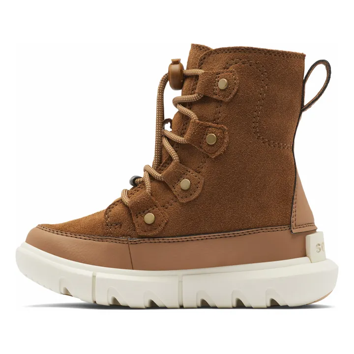 Sorel Bottes Explorer Lacets Elastiques | Marron