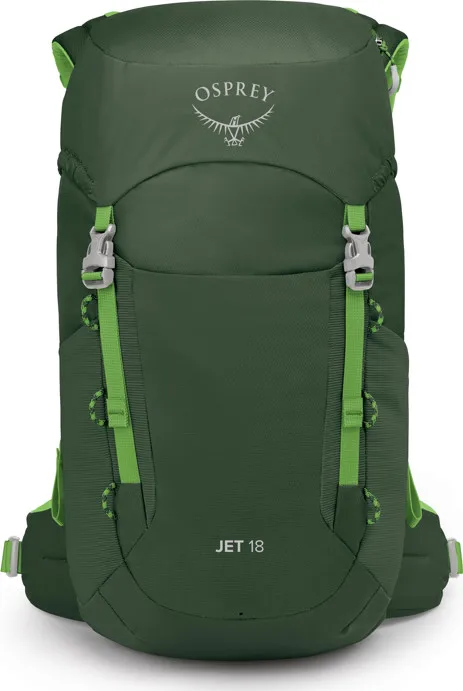 Osprey Kids' Jet 18 Green Canopy/Limeline Green
