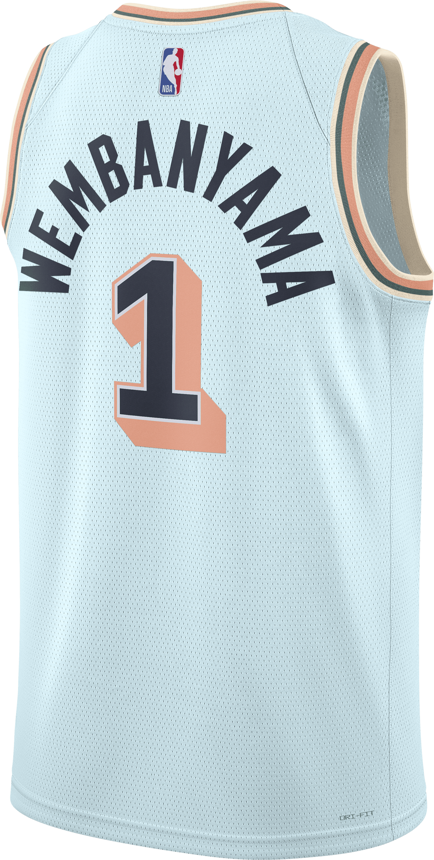 Nike San Antonio Spurs Swingman Trikot 2024 Blau F474