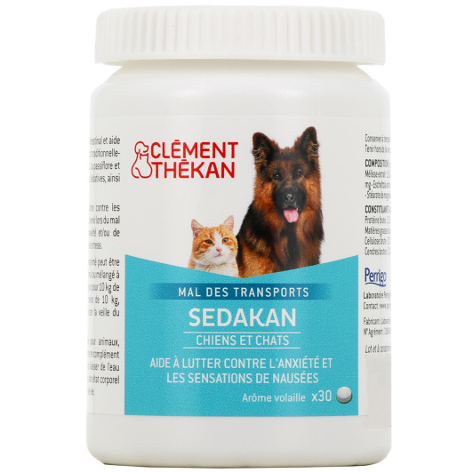 Sedakan - Comprimés mal des transport chien & chats
