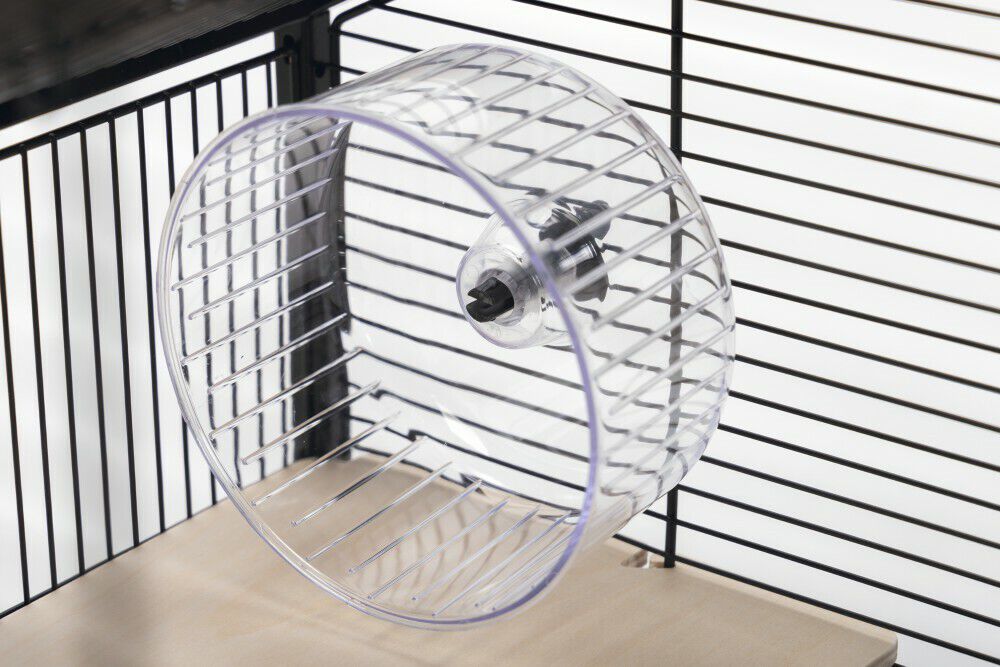 Beeztees Hamsterkooi Boas - Knaagdierkooien - Zwart - 57x76.5x46.5 cm