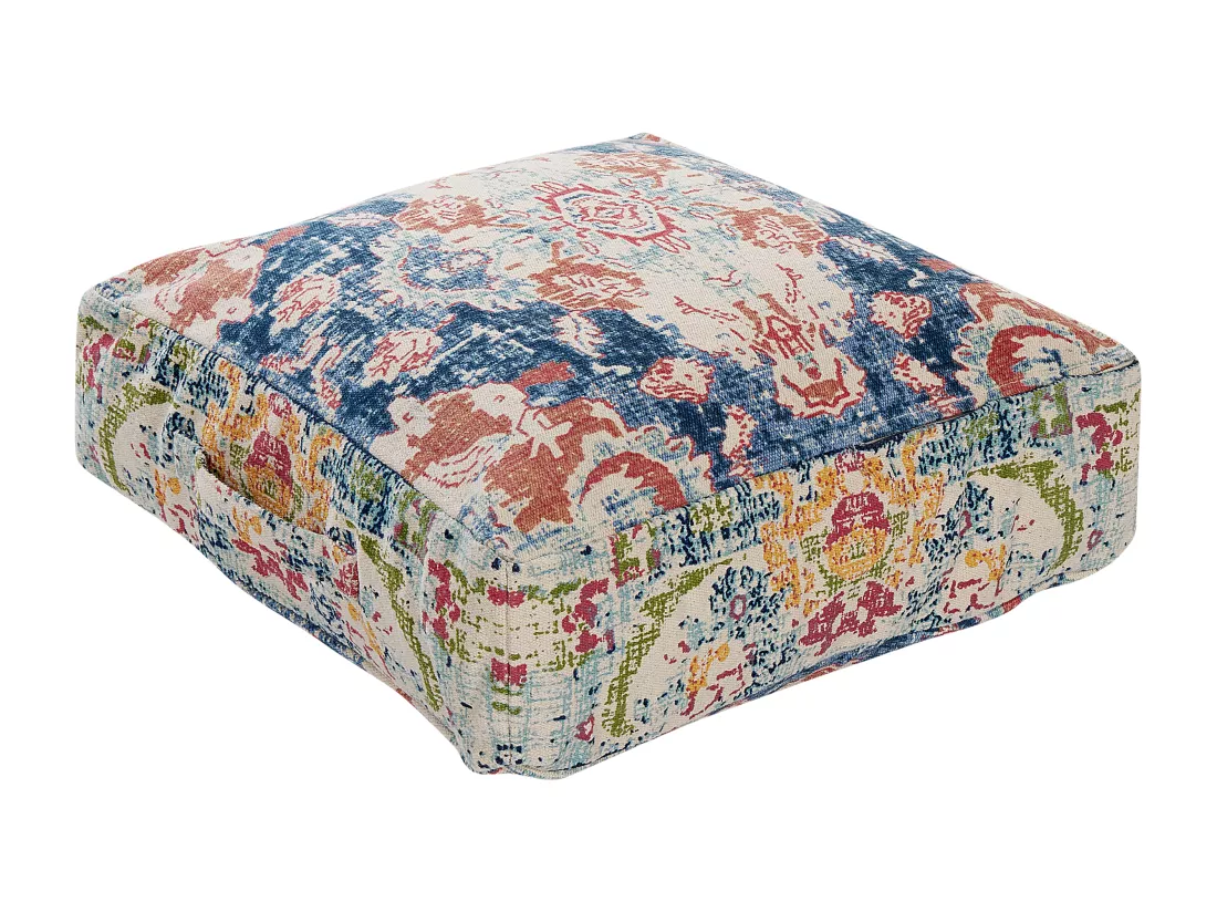 Coussin de sol OUED Coton Multicolore