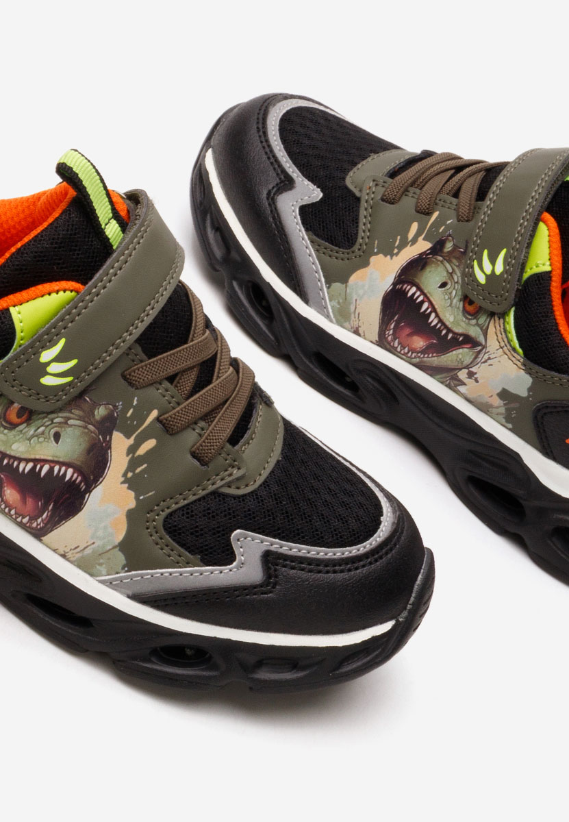 Baskets pour garçons vert Raptor